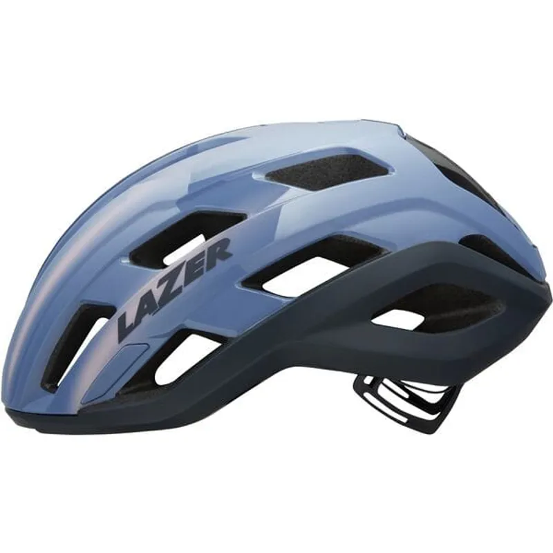 Lazer Strada KinetiCore Road Cycling Helmet - Light Blue Sunset-2
